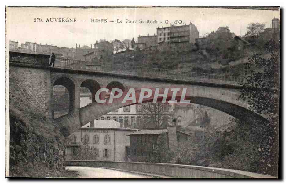 Auvergne — Hiers — Le Pont St-Roch — G. d'O.