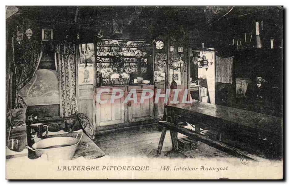 Intérieur Auvergnat — L'Auvergne Pittoresque — 148