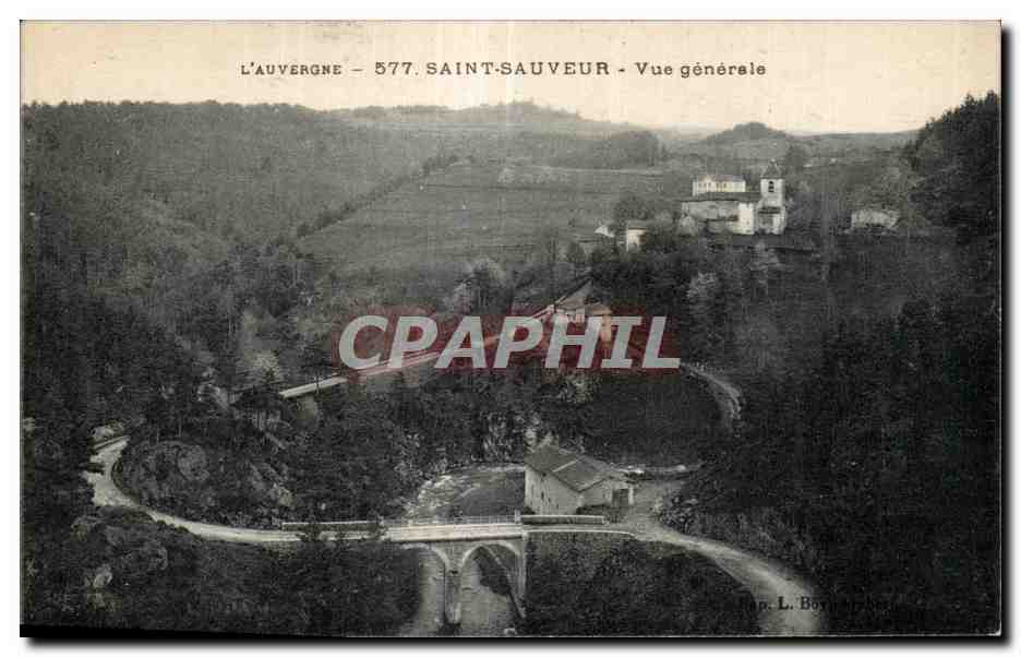 Saint-Sauveur - Vue générale — L'Auvergne 577, éditeur L. Boyer