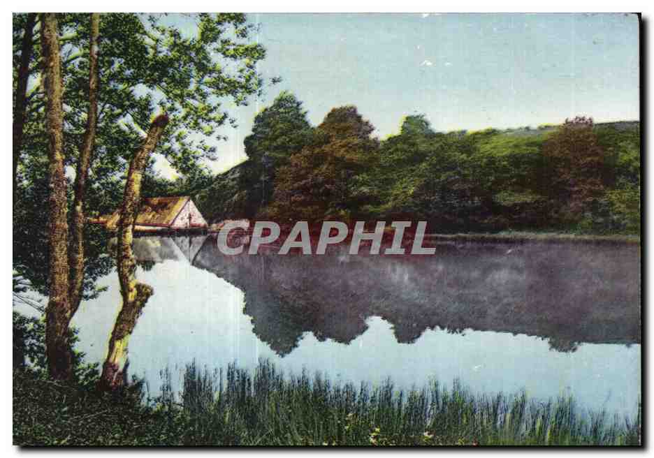 See mit Hütte — Naturlandschaft — CPAPHIL