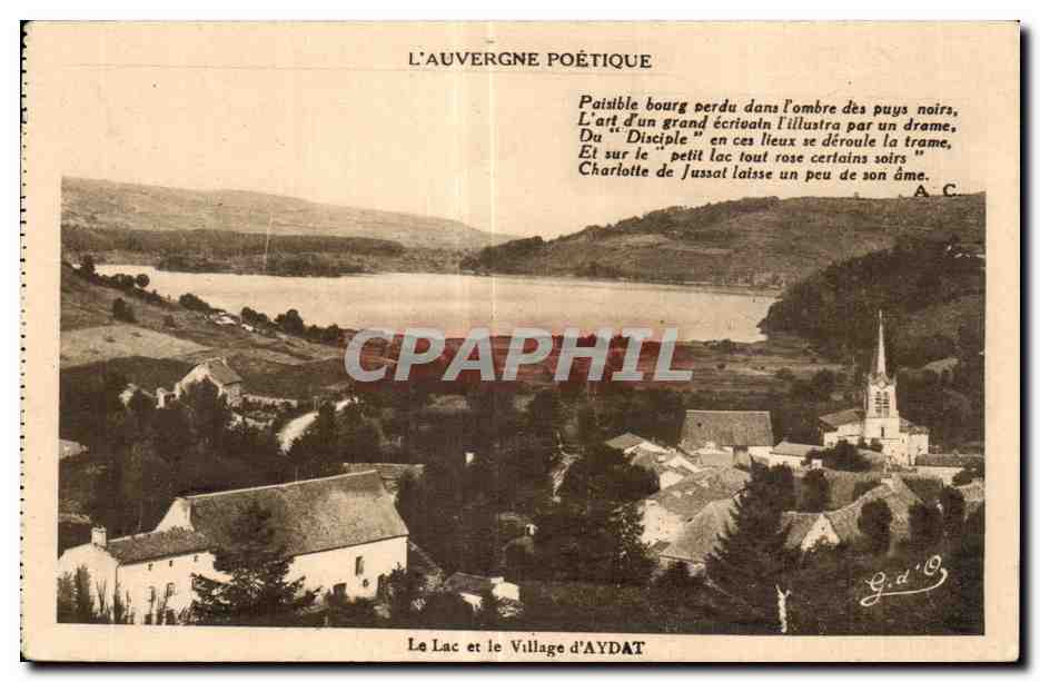 CPA L Auvergne Poetique Aydat