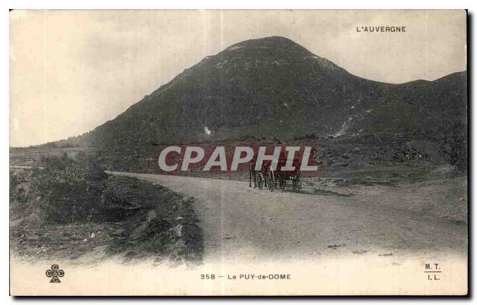 Le PUY-de-DOME — Vue panoramique — M.T. I.L.