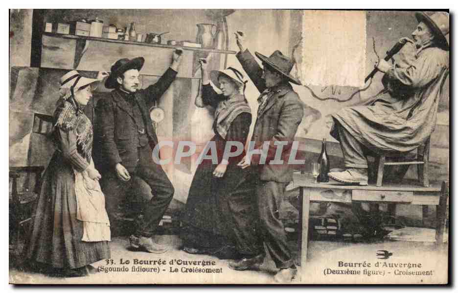 Le Bourrée d'Auvergne — Sgoundo fidioure — Le Croisésoment — éditeur Croisement, n°33