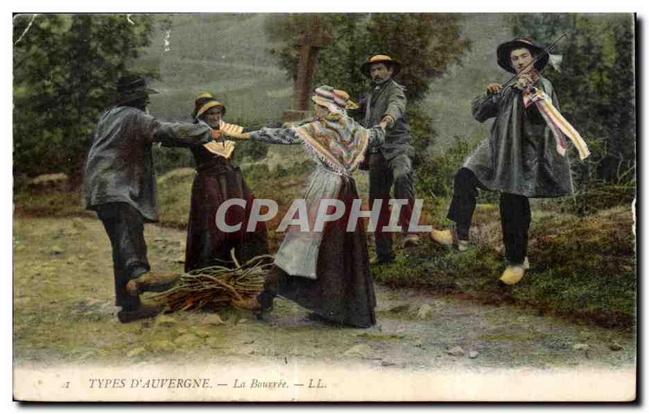 Types d'Auvergne — La Bougère — LL.