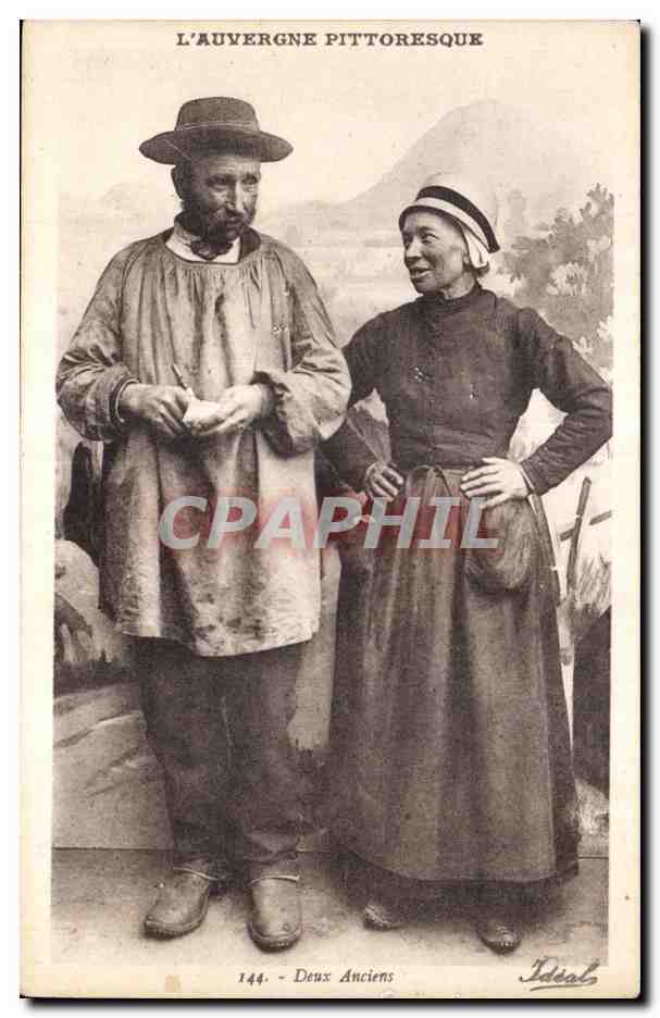 L'Auvergne pittoresque — Deux Anciens — Idéal, n° 144