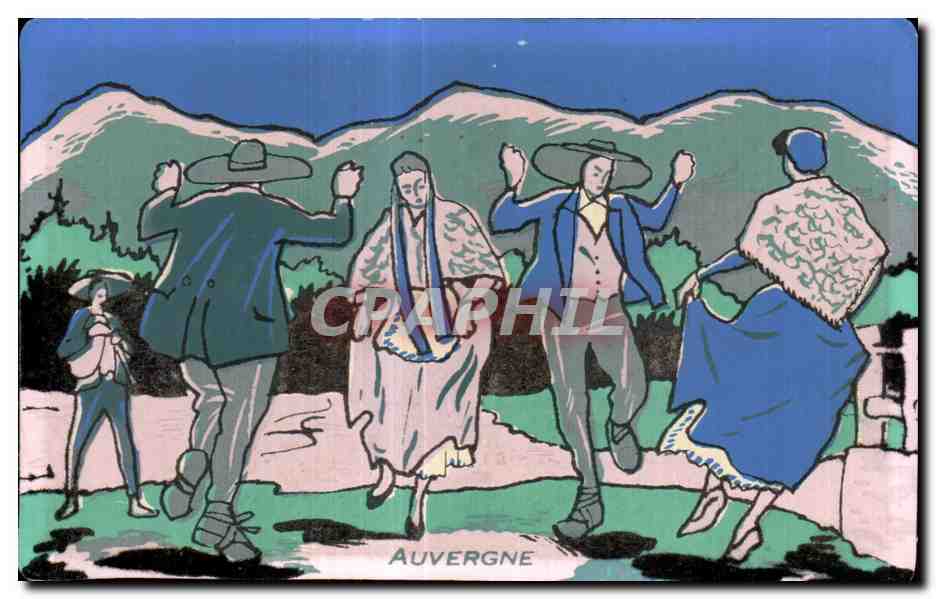 Danseurs en Auvergne — Auvergne