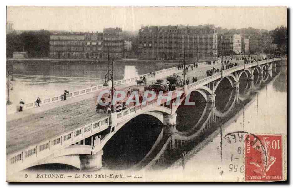 CPA Bayonne Le Pont Saint Esprit