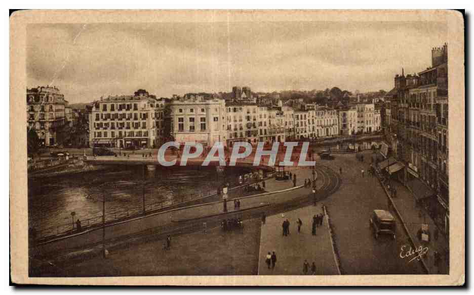 CPA Bayonne Pont Mayou