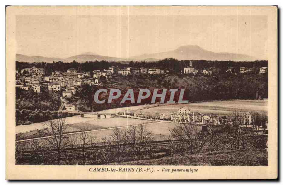 CPA Cambo les Bains (B P ) vue panoramique