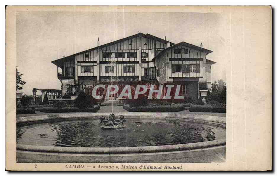 CPA Cambo Arnaga Maison d Edmond Rostand