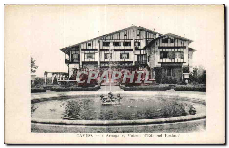 CPA Cambo Arnaga Maison d Edmond Rostand
