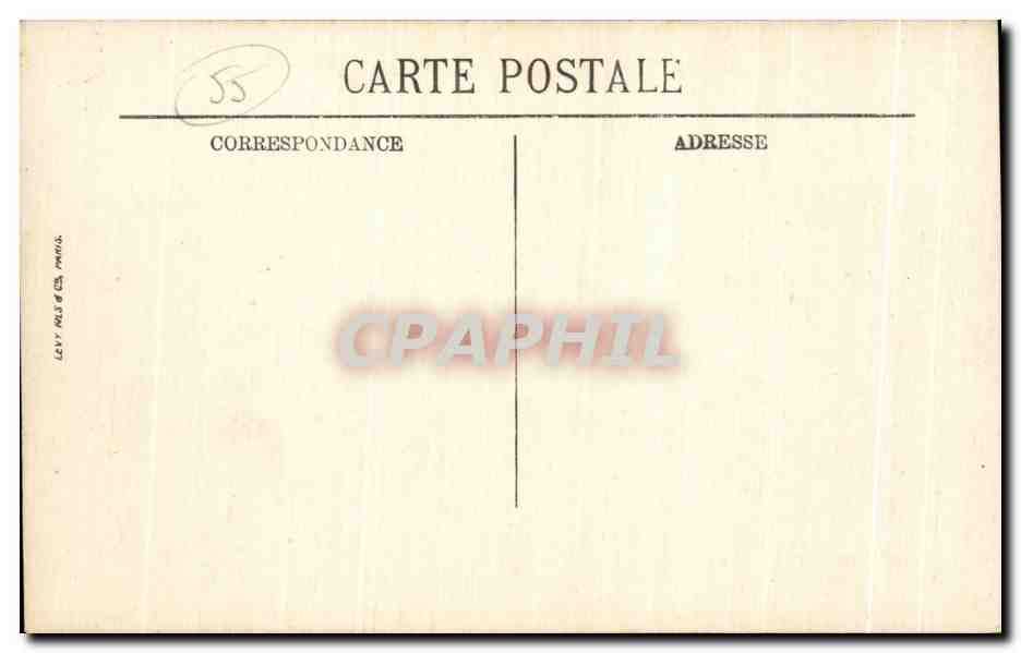 CPA Guerre Clermont en Argonne Clermont en Argonne apres le bombardement Clermont en Argonne after the bambardment LL — Rückseite