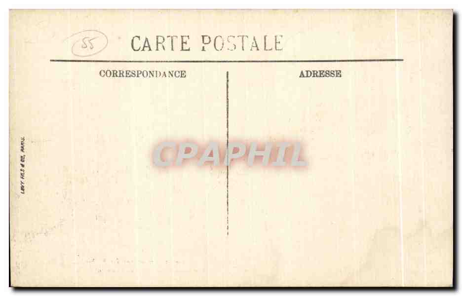 CPA Guerre ce qui reste de Revigny (Meuse) apres le bombardement par les Boches Militaria  — Rückseite