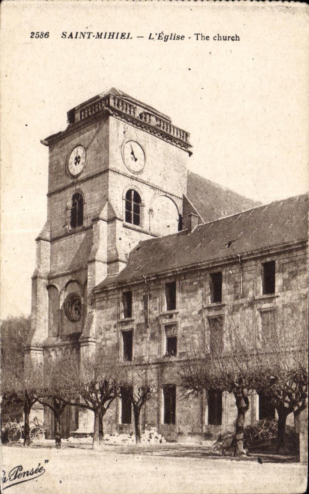 CPA Saint Mihiel L Eglise The Church