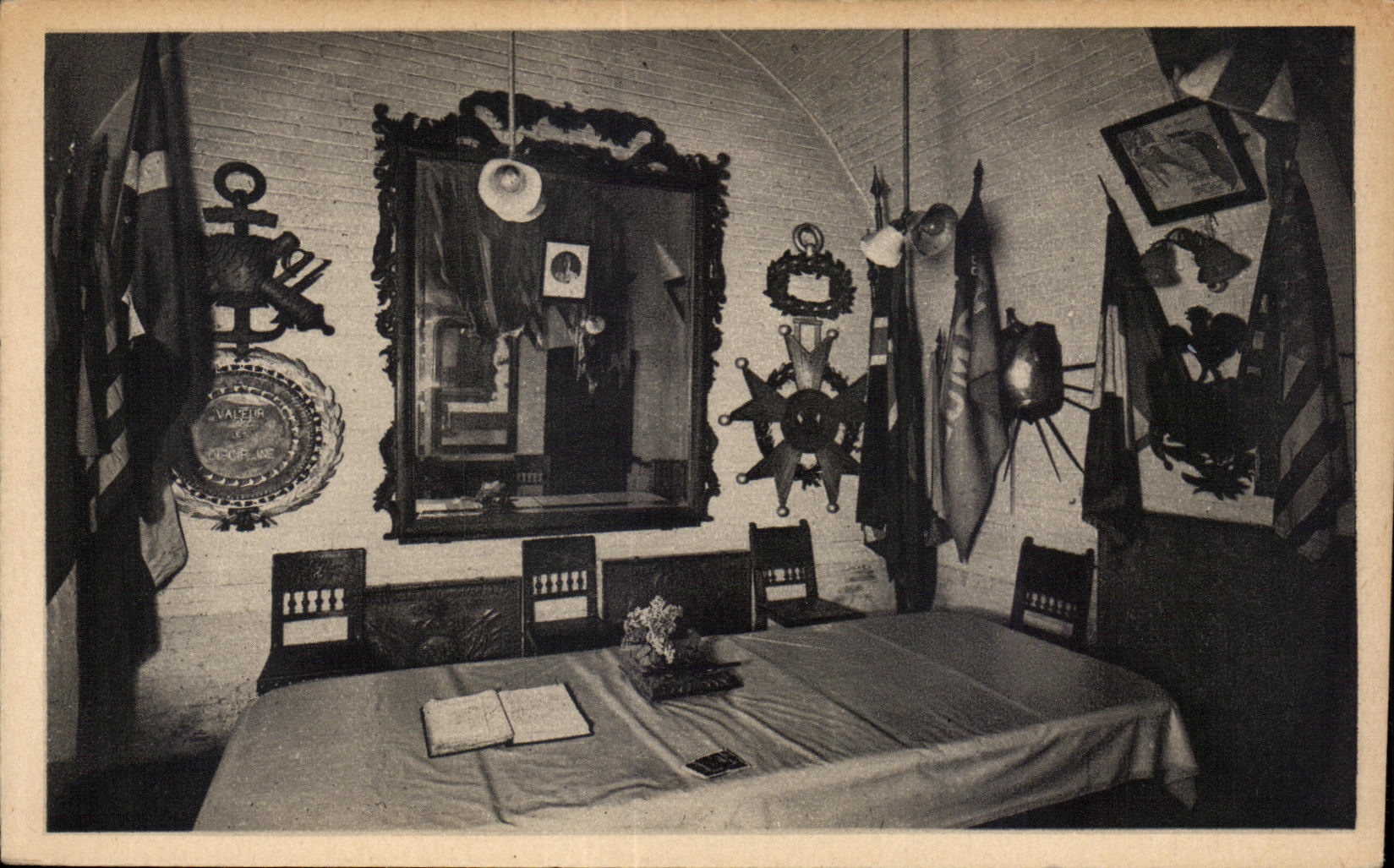 CPA Citadelle De Verdun Salle D Honneur Des Officiers De la citadelle Et Cabinet De Travail Du Marechal Petain