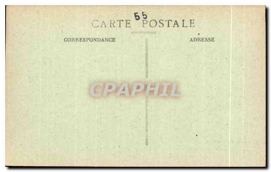 Die Mühle am Quai de la République — M. VER UN (Mensure) — Marcel Delbey, Phototype, Bordeneux — Rückseite
