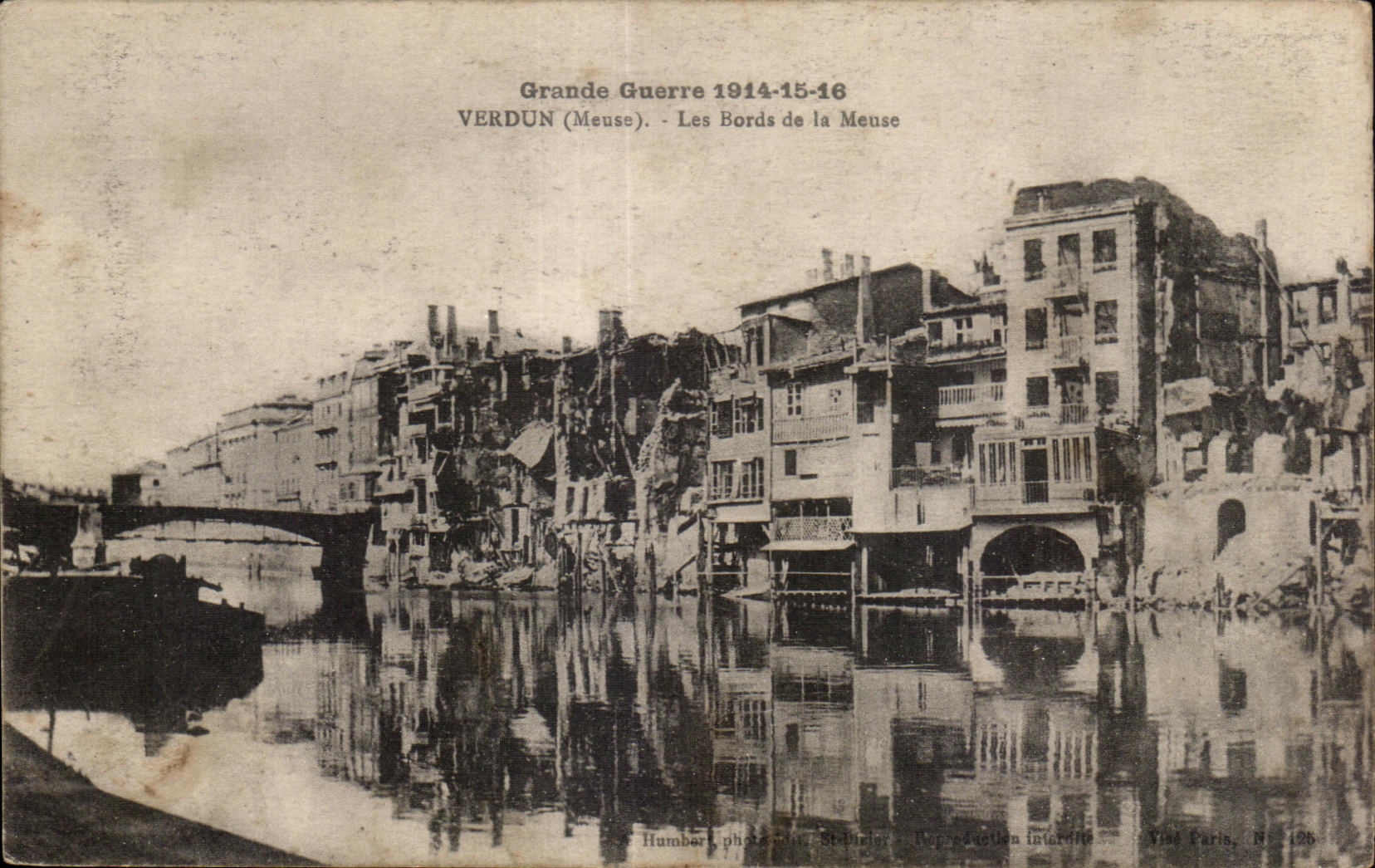 CPA Grande Guerre Verdun(Meuse)Les Bords de la Meuse