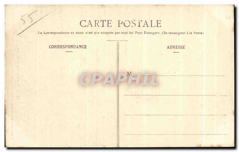 CPA Euville Interieur de I Eglise  — Rückseite