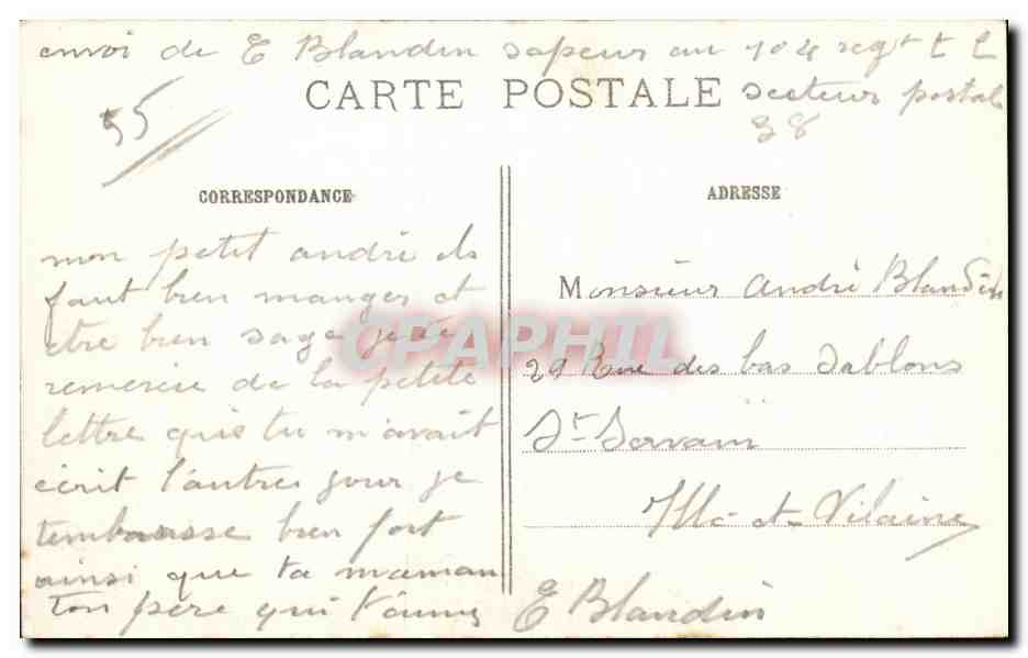Ruines de la Ferme de Beauséjour — Champagne — Corps colonial s'y distingua particulièrement — Phot-Express — Reverso