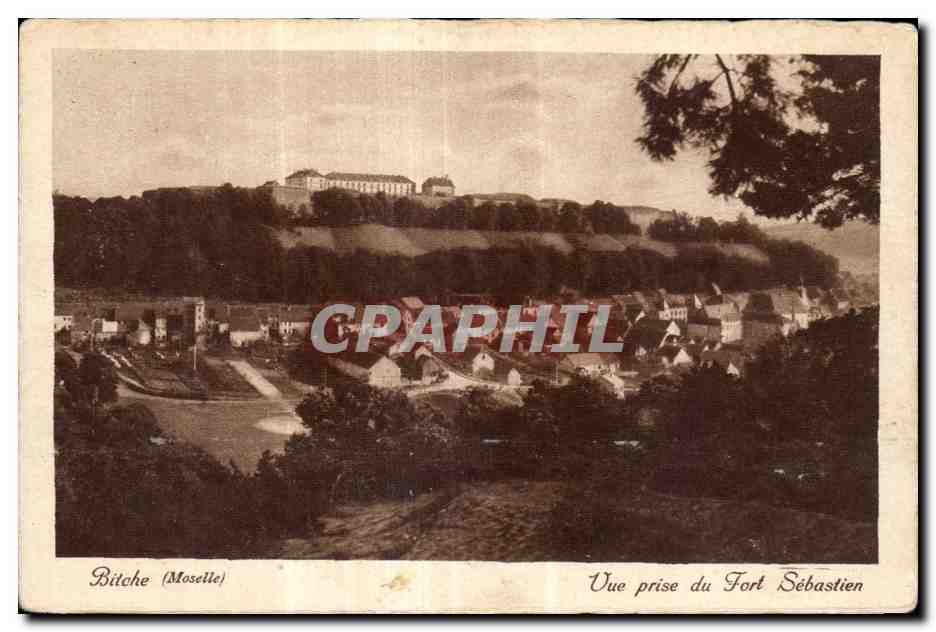 Bitche (Moselle) — Vue prise du Fort Sébastien — éditeur non visible