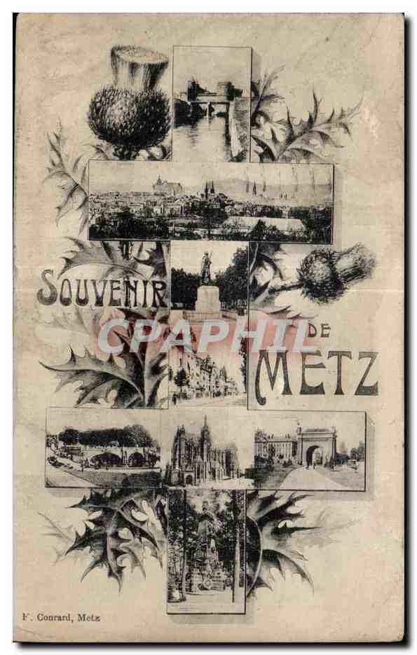 CPA Souvenir Metz