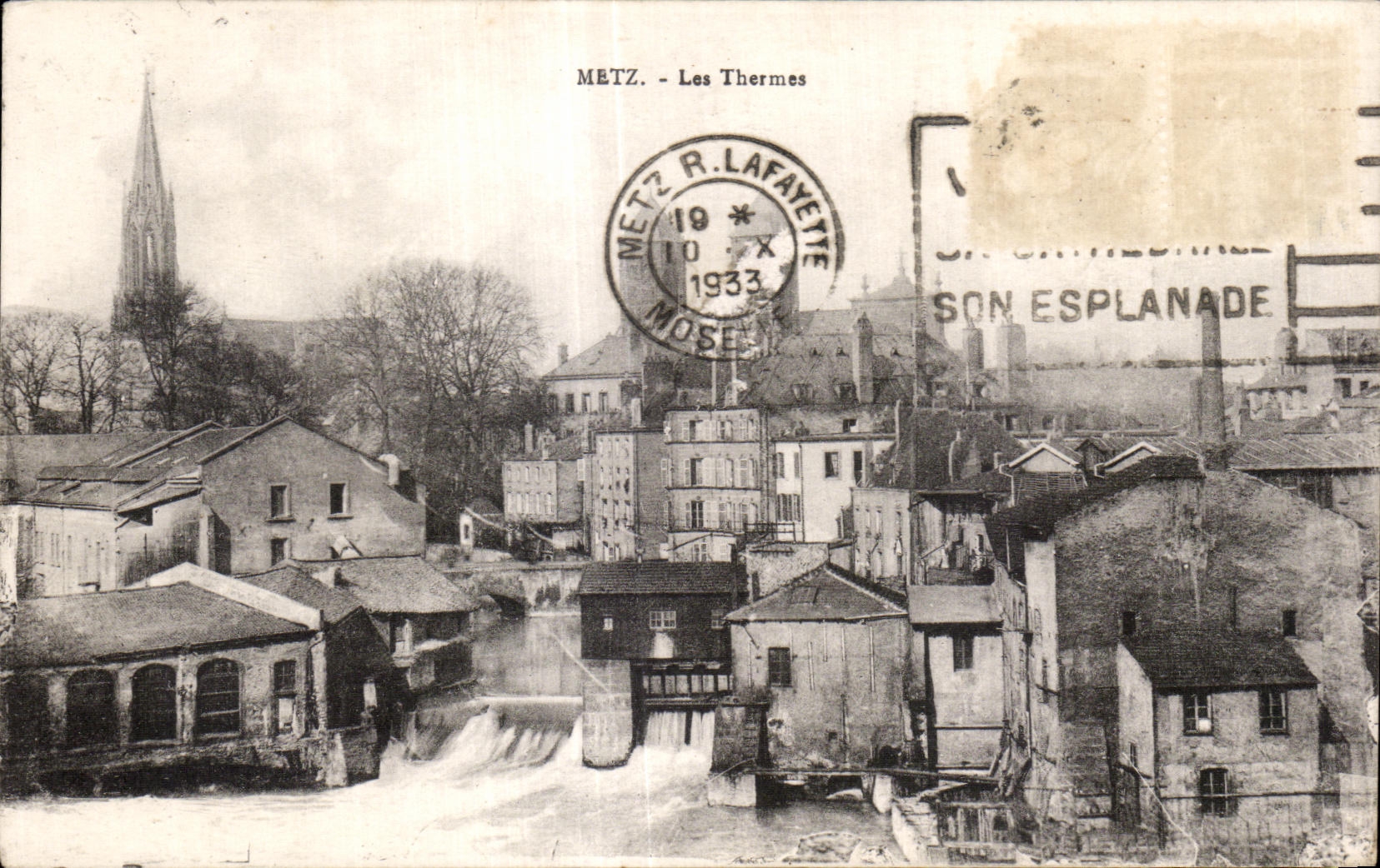 CPA Metz Le thermes