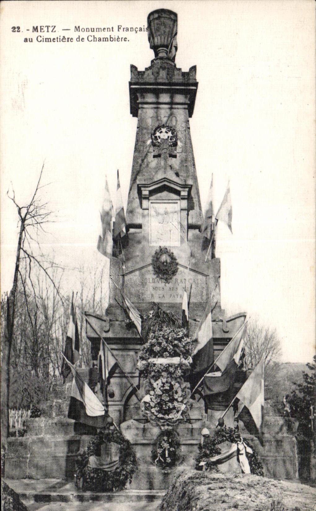 Metz - Cimetiere de Chambiere - CPA 