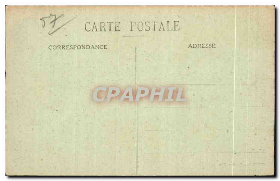 Metz - Esplanade et Palais de Justice - CPA  — Rückseite