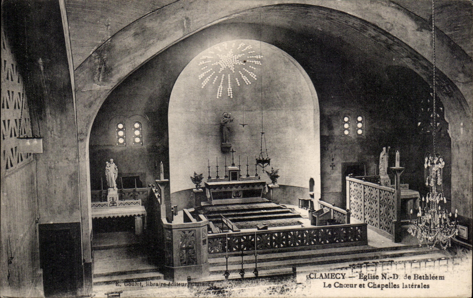Clamecy - Eglise Notre Dame de Bethleem - CPA 