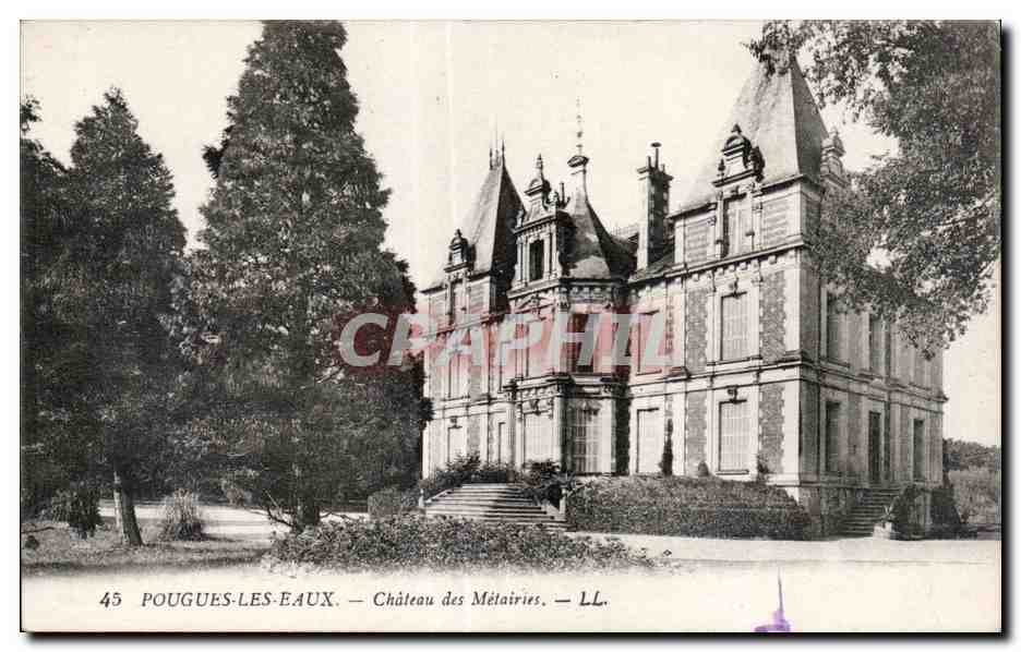 Pouguès-les-Eaux — Château des Métairies — LL