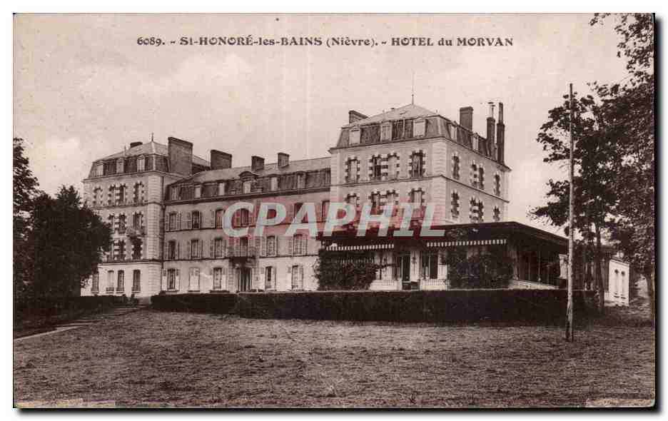 CPA (Nievre) St Honore Les Bains Hotel du Morvan