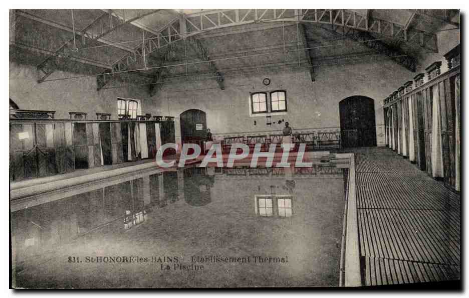 SCHONORE-les-BAINS — Thermalbad — Das Schwimmbad