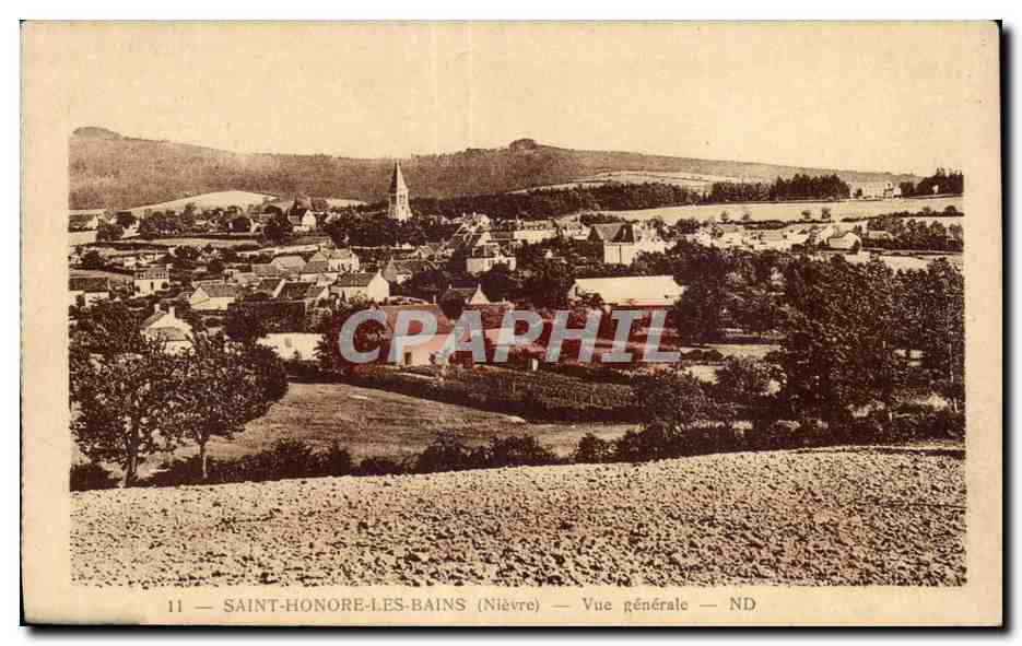 CPA Other St Honore Les Bains (Nievre) Vue generale ND