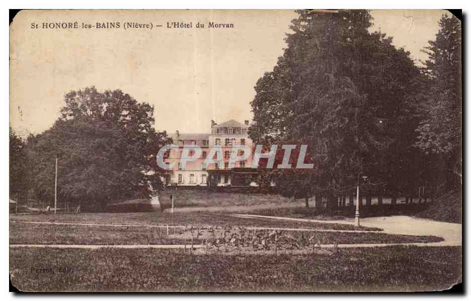 CPA Nievre St Honore Les Bains (Nievre) Vue generale ND