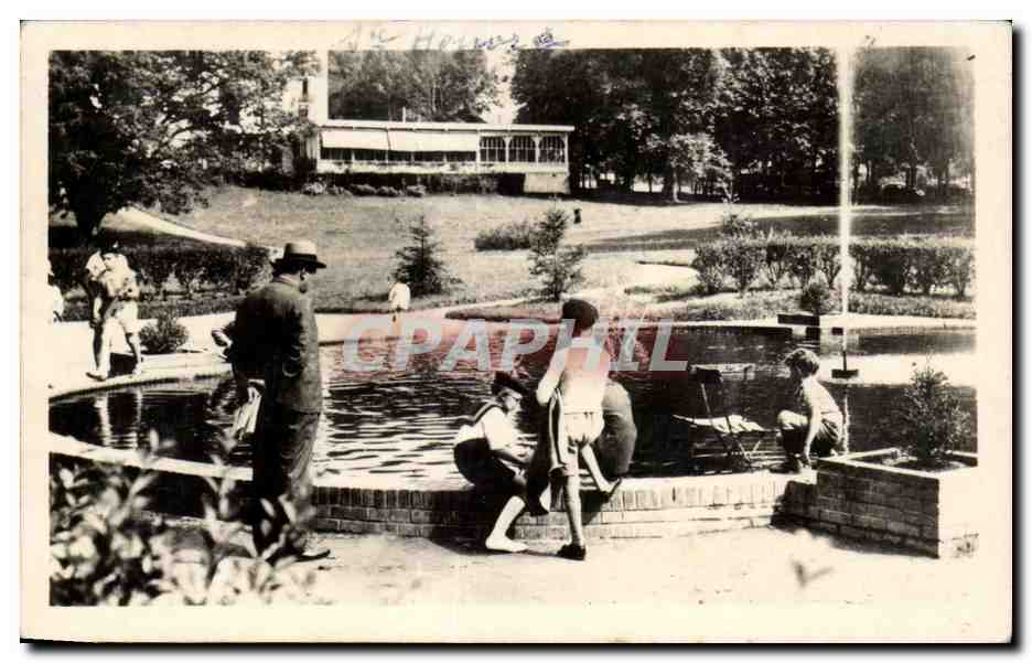 Sommergarten — Ansicht der Fontäne und des Parks — Verleger unbekannt