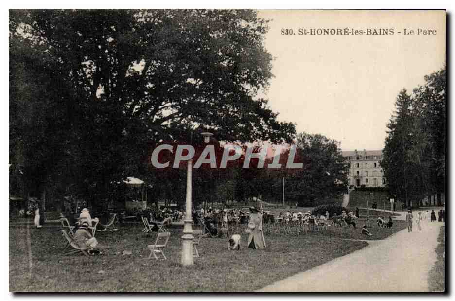 St-HONORÉ-les-BAINS — Le Parc — Craphil, n° 830