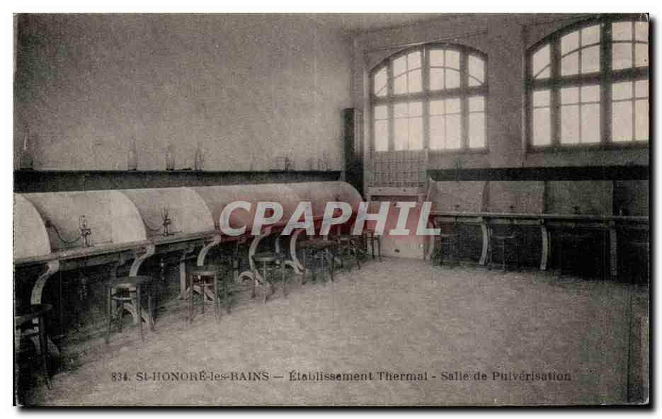 St-Honoré-les-Bains — Établissement Thermal - Salle de Pulvérisation