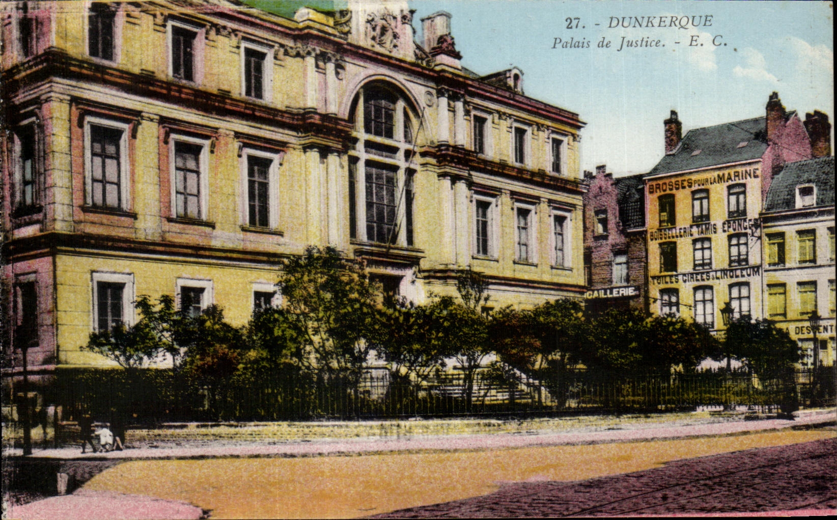 CPA Dunkerque Palais de Justice 