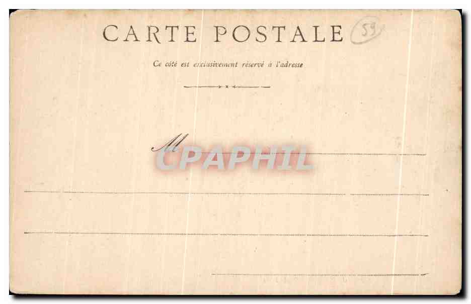 CPA Douai le Satue de Marceline Desbordes — Back