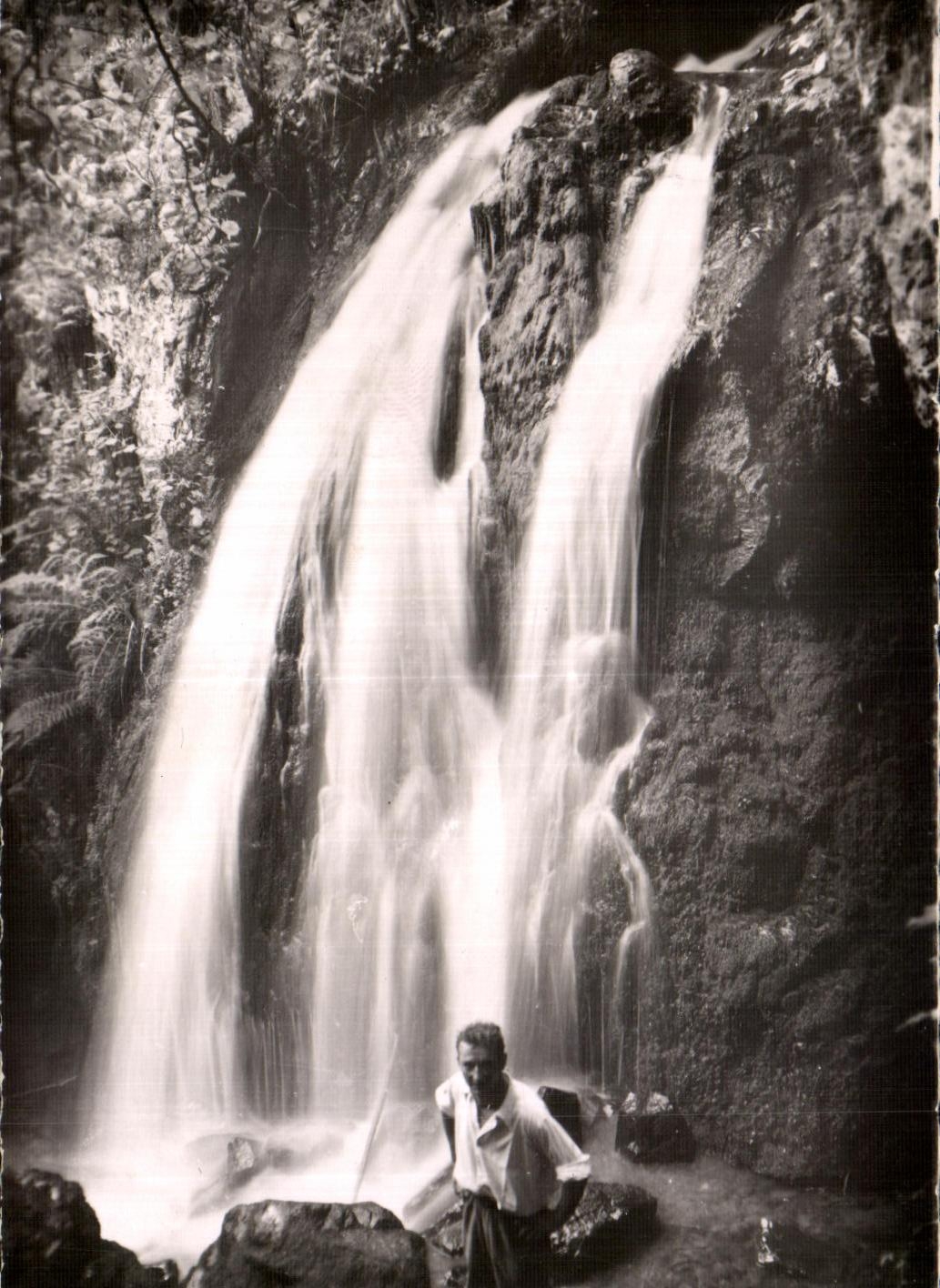 CPA Morvan Pittoresque Environs de Luzy Nievre Cascade de la Drange