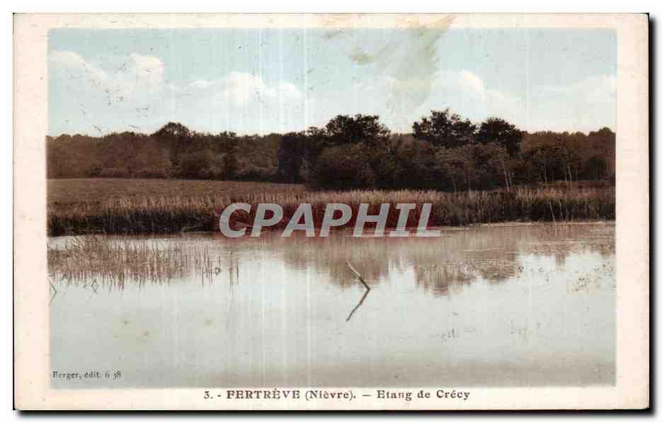 CPA Fertreve (Nievre) Etange de crecy)