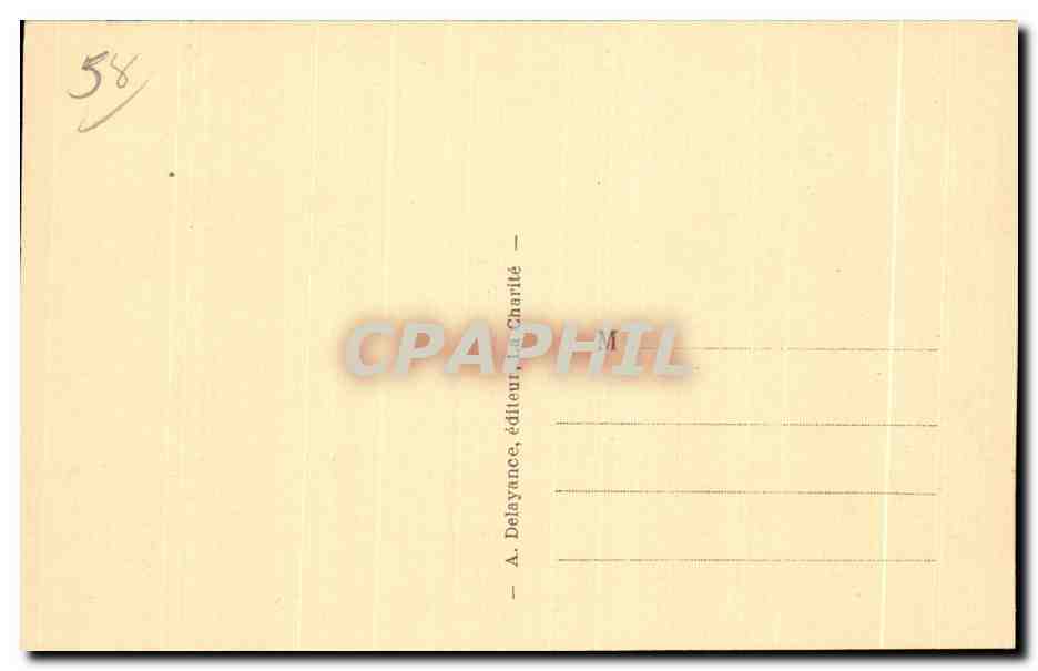 La Charite sur Loire - Dans les Cours du Chateau - CPA  — Rückseite
