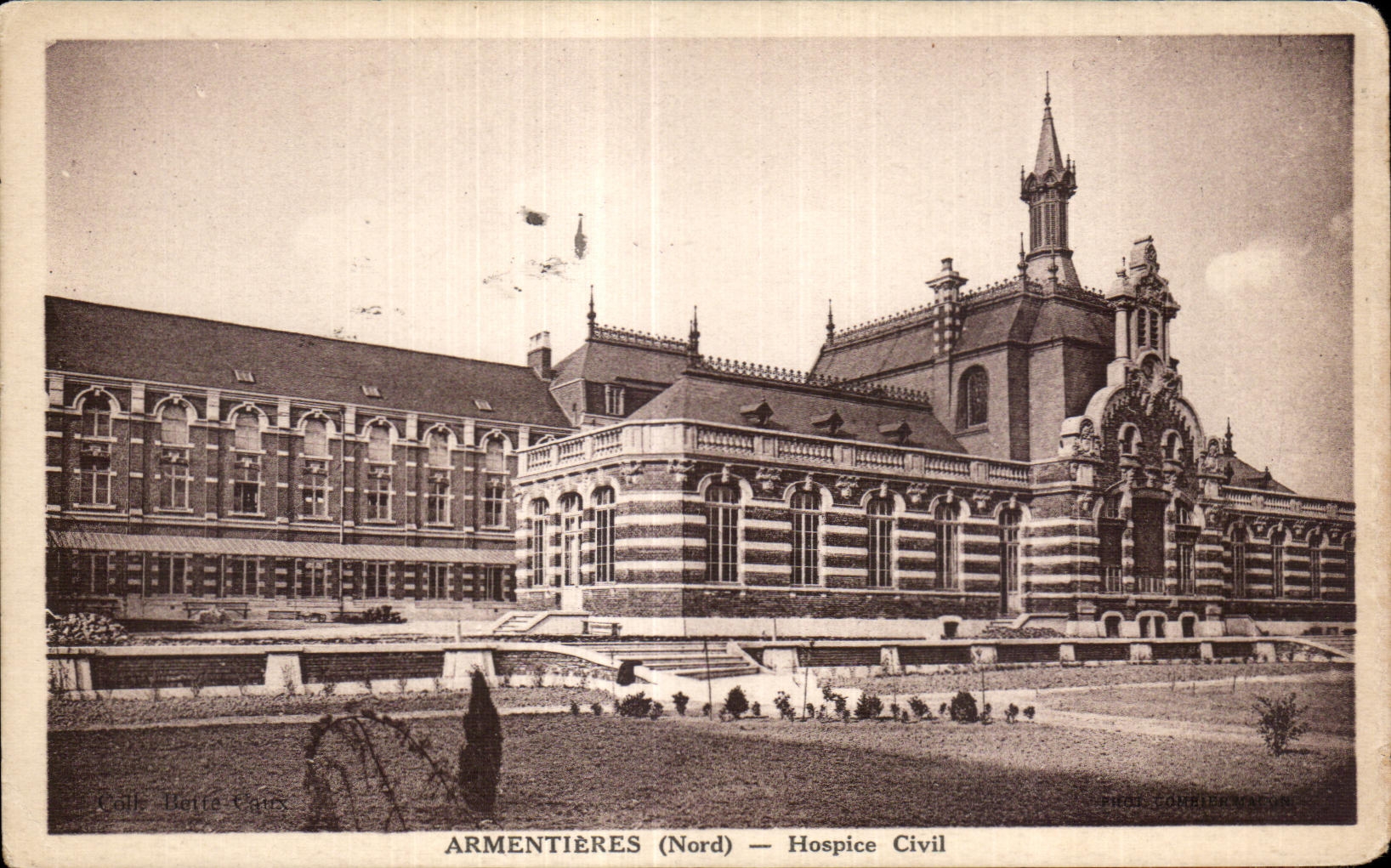 Armentieres - Hospice Civil - CPA 