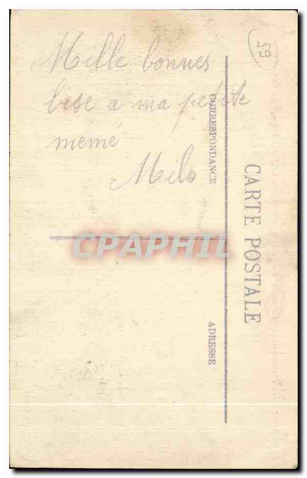 Arras - Guerre 1914 1915 - La Place de la Vacquerie - CPA Militaria  — Verso