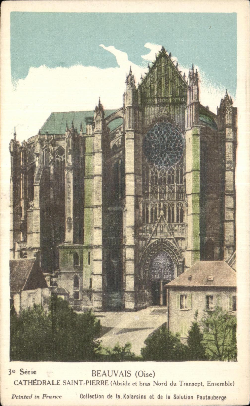 Kathedrale Saint-Pierre — Apse und nördlicher Arm des Querschiffs, Serie — Sammlung der Kolarsine und der Solution Pautaubege, 3. Serie