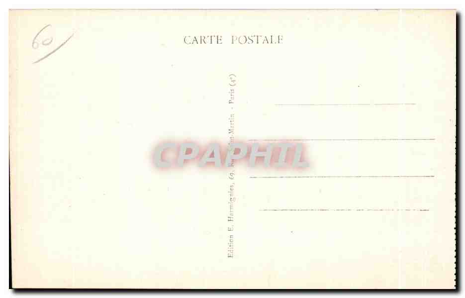 Beauvais - L Impasse Beauregard - CPA  — Verso