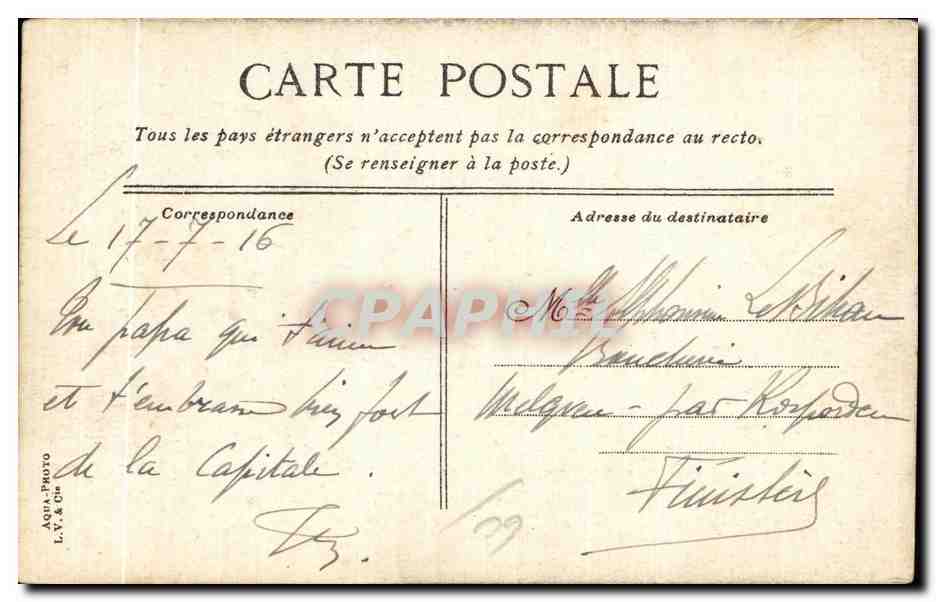 Beauvais. Sᵗᵉ Étienne, le transept Nord — L.V.&C°, n°347 — Back