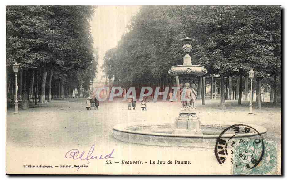 Beauvais — Le Jeu de Paume — Édition artistique, Gâtelet, Beauvais, n°26