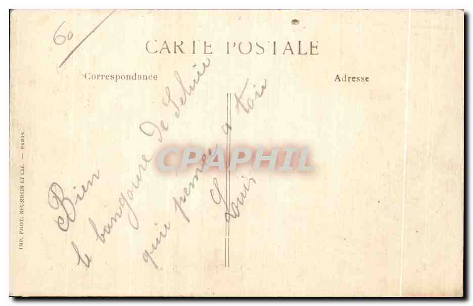CPA Beauvais Lycee Jeanne Hachette — Rückseite