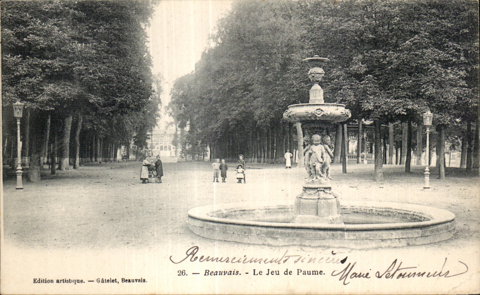 Beauvais — Le Jeu de Paume — Édition artistique, Gâtelet, Beauvais. N°26